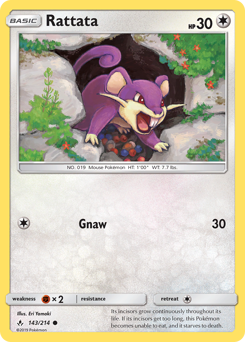 Rattata — Unbroken Bonds 143/214