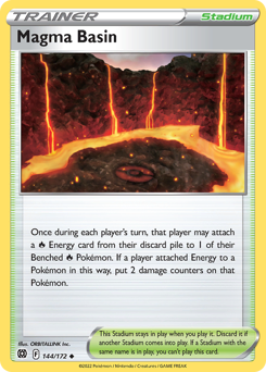 Magma Basin — Brilliant Stars 144/172
