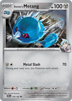 Steven's Metang — Destined Rivals 144/182