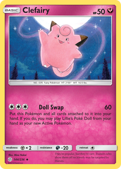 Clefairy — Cosmic Eclipse 144/236