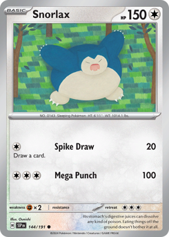 Snorlax — Surging Sparks 144/191