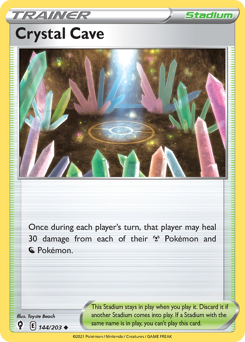 Crystal Cave — Evolving Skies 144/203