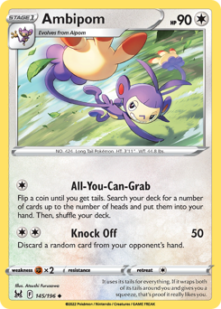 Ambipom — Lost Origin 145/196