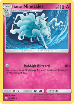 Alolan Ninetales — Cosmic Eclipse 145/236