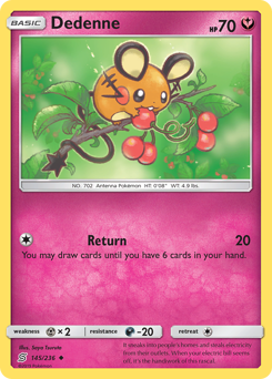 Dedenne — Unified Minds 145/236