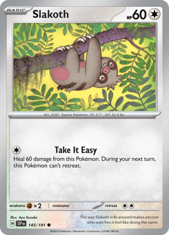 Slakoth — Surging Sparks 145/191