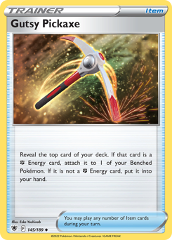 Gutsy Pickaxe — Astral Radiance 145/189