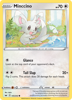 Minccino — Sword & Shield 145/202