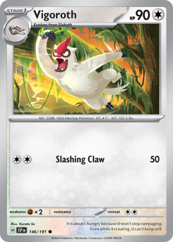 Vigoroth — Surging Sparks 146/191