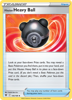 Hisuian Heavy Ball — Astral Radiance 146/189