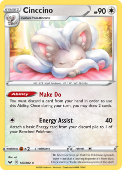 Cinccino — Sword & Shield 147/202