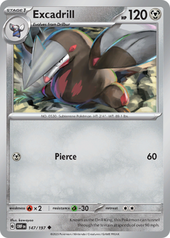 Excadrill — Obsidian Flames 147/197