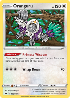 Oranguru — Sword & Shield 148/202