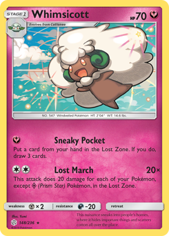 Whimsicott — Cosmic Eclipse 148/236