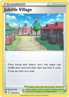 Jubilife Village — Astral Radiance 148/189