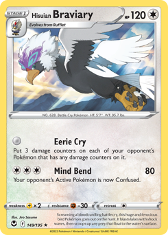 Hisuian Braviary — Silver Tempest 149/195