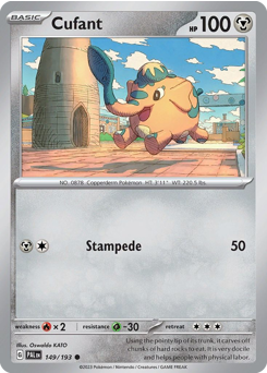 Cufant — Paldea Evolved 149/193
