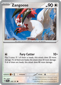 Zangoose — Surging Sparks 149/191