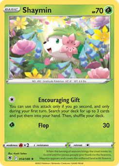 Shaymin — Astral Radiance 14/189