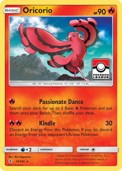 Oricorio — Guardians Rising 14/145