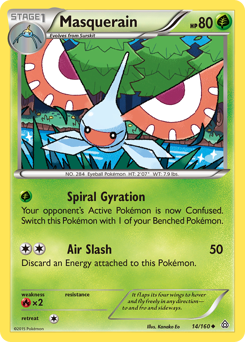Masquerain — Primal Clash 14/160