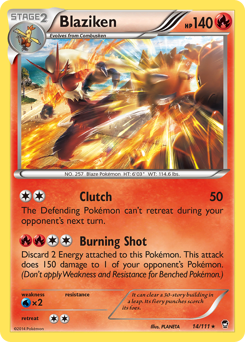 Blaziken — Furious Fists 14/111