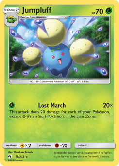 Jumpluff — Lost Thunder 14/214