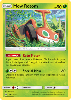 Mow Rotom — Ultra Prism 14/156