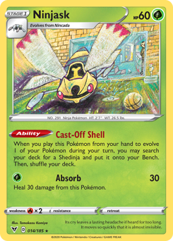 Ninjask — Vivid Voltage 14/185