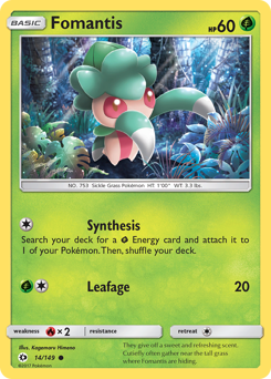 Fomantis — Sun & Moon 14/149