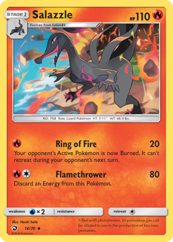 Salazzle — Dragon Majesty 14/70
