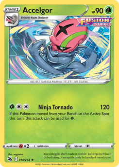 Accelgor — Fusion Strike 14/264