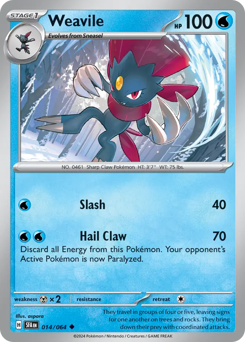 Weavile — Shrouded Fable 14/64