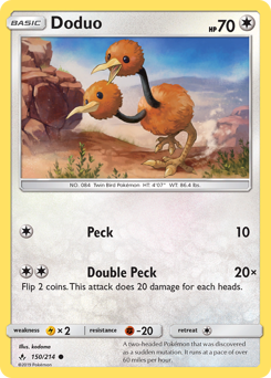 Doduo — Unbroken Bonds 150/214