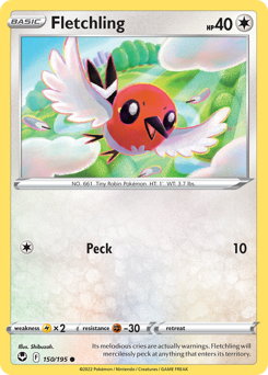 Fletchling — Silver Tempest 150/195