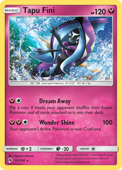 Tapu Fini — Lost Thunder 151/214