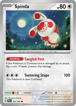Spinda — Paradox Rift 151/182