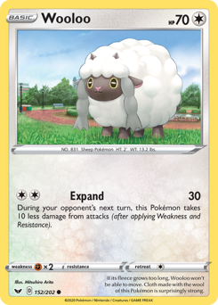 Wooloo — Sword & Shield 152/202
