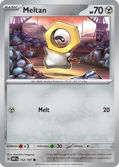 Meltan — Obsidian Flames 152/197