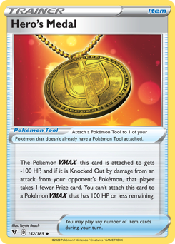 Hero's Medal — Vivid Voltage 152/185