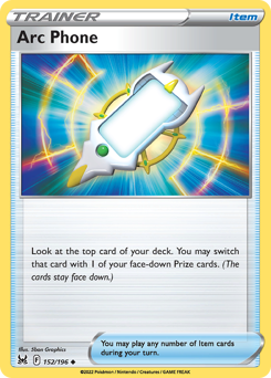 Arc Phone — Lost Origin 152/196