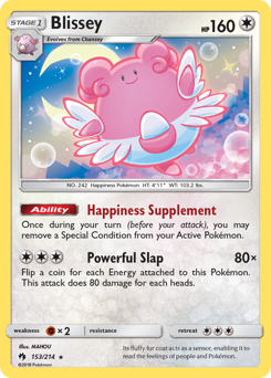 Blissey — Lost Thunder 153/214
