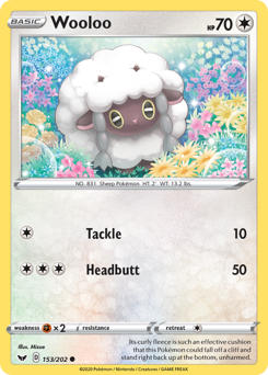 Wooloo — Sword & Shield 153/202