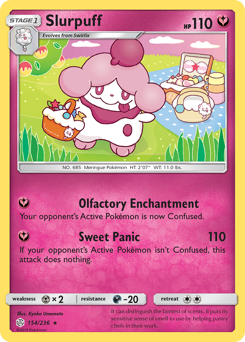 Slurpuff — Cosmic Eclipse 154/236