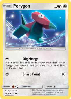 Porygon — Unbroken Bonds 154/214