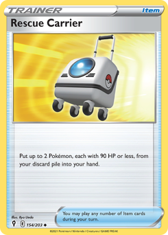 Rescue Carrier — Evolving Skies 154/203