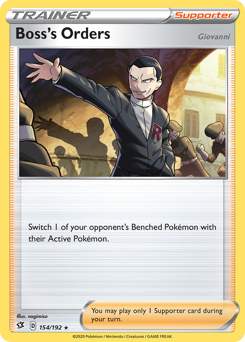 Boss's Orders — Rebel Clash 154/192