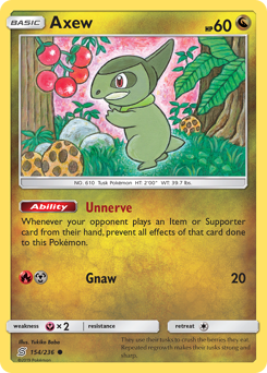 Axew — Unified Minds 154/236