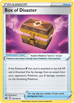 Box of Disaster — Lost Origin 154/196