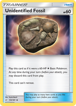 Unidentified Fossil — Team Up 155/181